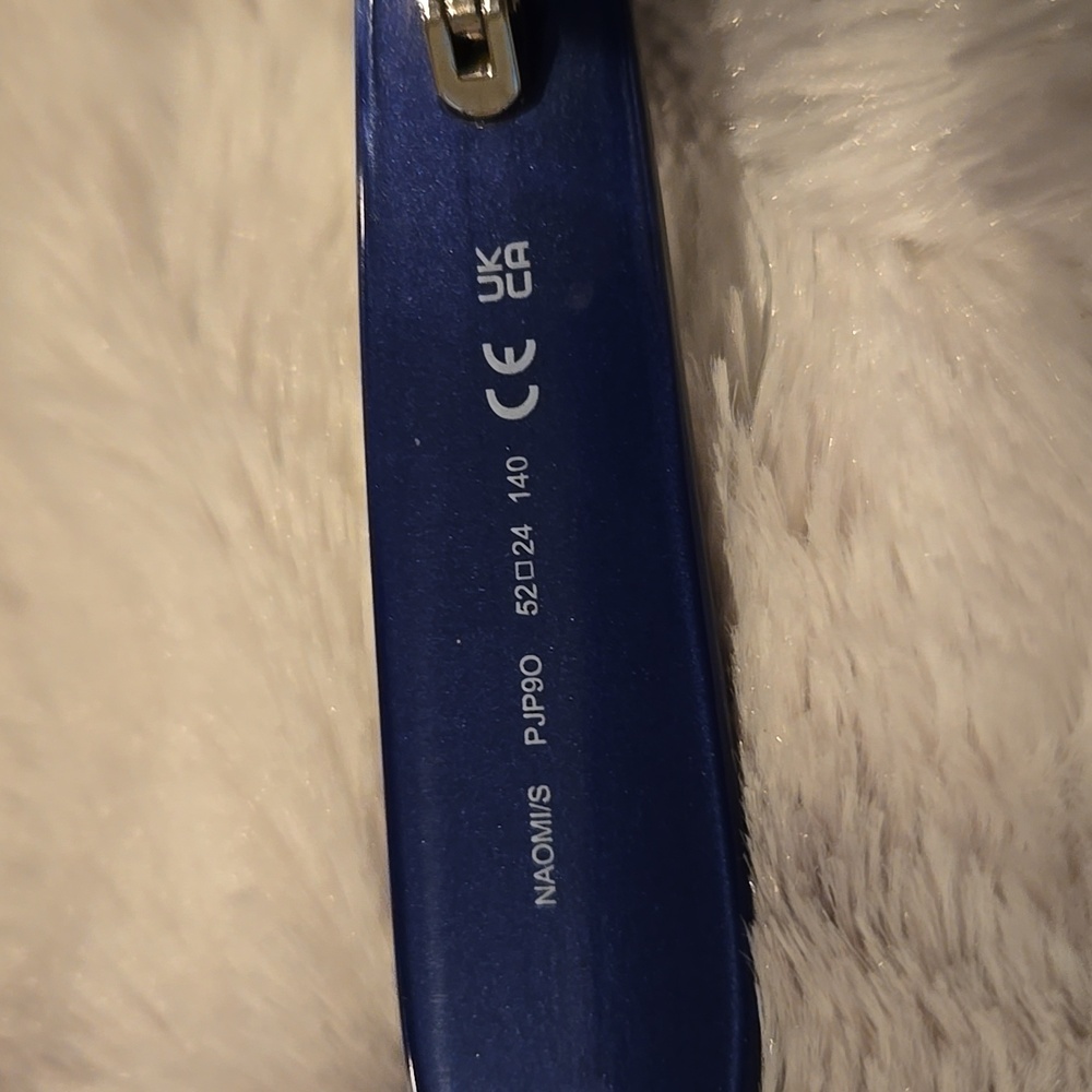 Kate Spade Naomi Blue Oversized Square Sunglasses Brand New in Case - Picture 9 of 13